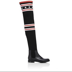 GIVENCHY OVER THE KNEE SOCK BOOTS